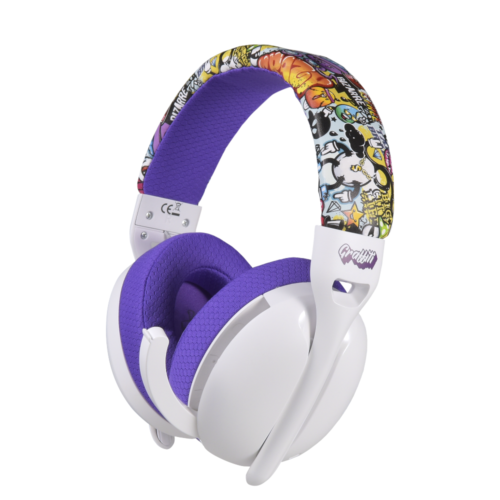 Graffiti Wireless Multiplatform Headphone for PS5, PS4, XBOX, SWITCH, PC y Smartphone